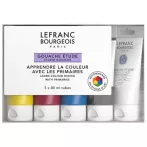 Iskolai gouache festék készlet Lefranc 5x80ml