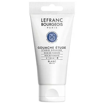 Iskolai gouache festék Lefranc 80ml – Fehér
