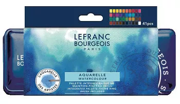 Vízfesték készlet Lefranc 40 db