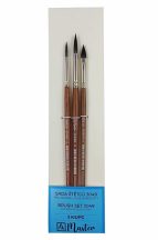 Akvarell ecset szett Master 3 db