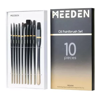 Meeden olaj ecsetkészlet 10db 3060