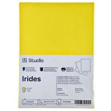 Színes papír A4 80g Irides – sárga 10 lap
