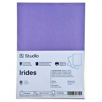 Színes papír A4 80g Irides – lila 10 lap