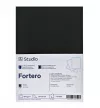 Fekete karton Fortero 1015g 20x30cm, 5 lap