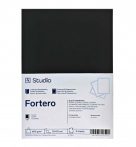 Fekete karton Fortero 1015g 30x40cm, 5 lap