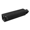 Rhodia zipper pencil case 5x23cm - fekete