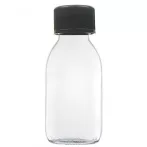 Üvegpalack / fiola 100ml biztonsági kupakkal