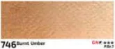 Akvarell festék Rosa 10ml  746 burnt umber