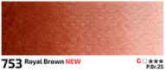 Akvarell festék Rosa 10ml – 753 royal brown