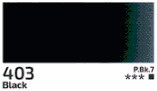 Akril festék Rosa 75ml – 403 black