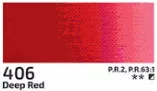 Akril festék Rosa 75ml  406 deep red