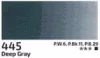 Akril festék Rosa 75ml 445 deep grey Akril festék Rosa 75ml 445 deep grey