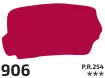 Gouache paint Rosa 40ml – 906 red