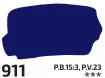 Gouache paint Rosa 40ml – 911 kék deep