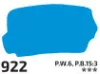 Gouache paint Rosa 40ml  922 kék light