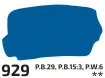 Gouache paint Rosa 40ml – 929 kék