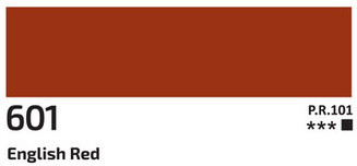 Akril paint Rosa 60ml – 601 english red