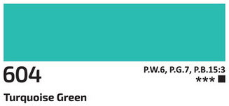 Akril festék Rosa 60ml – 604 türkiz zöld