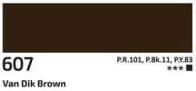 Akril festék Rosa 60ml – 607 Van dyck barna
