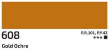 Akril festék Rosa 60ml – 608 arany okkersárga