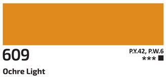 Akril festék Rosa 60ml – 609 világos okkersárga