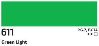 Akril festék Rosa 60ml – 611 világos zöld