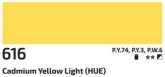 Akril festék Rosa 60ml – 616 kadmium Világos sárga