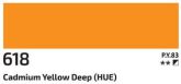 Akril festék Rosa 60ml – 618 kadmium Sötét sárga