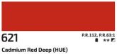 Akril festék Rosa 60ml – 621 kadmium Sötét vörös