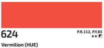 Akril festék Rosa 60ml – 624 vermilion