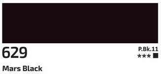 Akril festék Rosa 60ml – 629 mars fekete