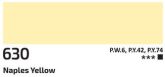Akril festék Rosa 60ml – 630 nápolyi sárga
