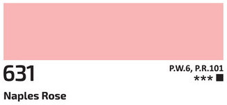 Akril festék Rosa 60ml – 631 nápolyi rózsaszín