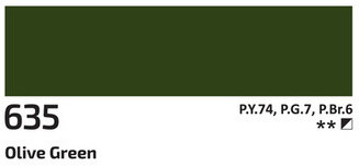 Akril festék Rosa 60ml – 635 olajzöld