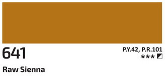 Akril festék Rosa 60ml – 641 nyers sienna