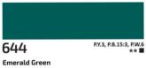 Akril festék Rosa 60ml – 644 smaragdzöld