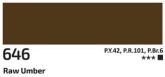 Akril festék Rosa 60ml – 646 nyers umber