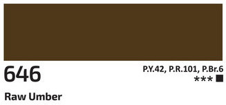 Akril festék Rosa 60ml – 646 nyers umber