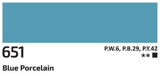 Akril festék Rosa 60ml – 651 porcelán kék