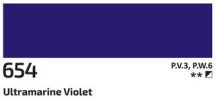 Akril festék Rosa 60ml – 654 ultramarin lila