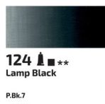 Olajfesték Rosa 45ml – 124 lámpa fekete Olajfesték Rosa 45ml – 124 lámpa fekete