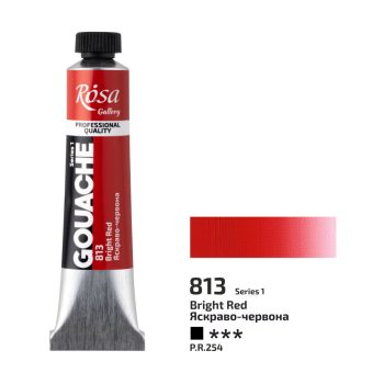 Gouache festék Rosa 20ml – 813 Élénk Red