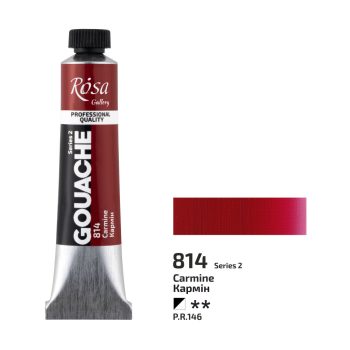 Gouache festék Rosa 20ml – 814 Karmin
