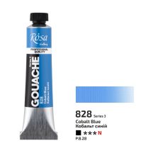 Gouache festék Rosa 20ml – 828 Kobalt kék