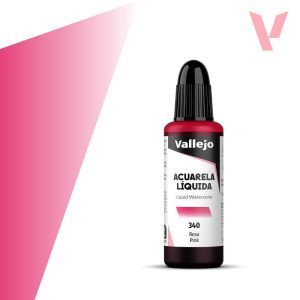 Vallejo folyékony akvarellfesték 32ml – 340 Pink