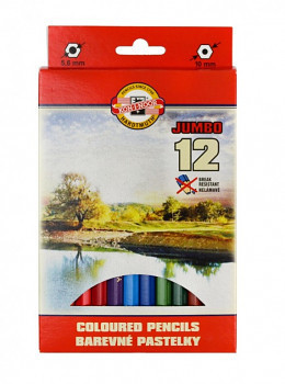 Színes ceruzák Jumbo 12 darab