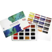 Diák akvarellfesték készlet Rosa 16 db