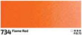 Akvarell festék Rosa 2.5ml – 734 lángvörös