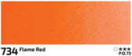 Akvarell festék Rosa 2.5ml – 734 lángvörös