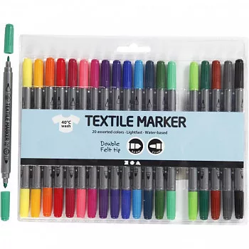 Textilfilc készlet 20 db
